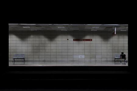 Una fermata della metropolitana (© Francesca Pompei)