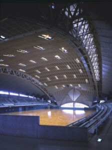 Fujisawa Municipal Gymnasium a Tokyo (© Fumihiko Maki and Associates)