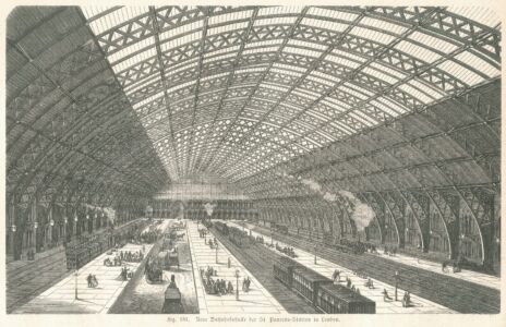 Stazione St-Pancras a London (© Archivio Adolph Stiller)