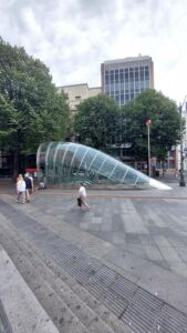 Fosterito, accesso alla metropolitana (© Laura Milan)