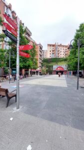 Ingresso verde della funicolare di Artxanda (© Laura Milan)