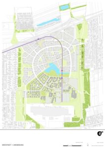 Planimetria generale di Seestadt-Aspern