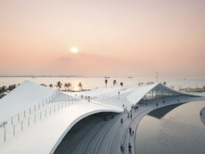 Sky Mountain Pavilion, Sou Fujimoto, Haikou Bay No.6 High Standard Seaside Station (© ACF)