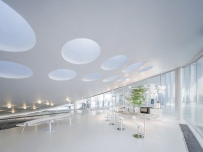 Sky Mountain Pavilion, Sou Fujimoto, Haikou Bay No.6 High Standard Seaside Station (© ACF)