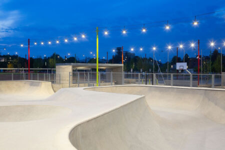 Parco Innovazione skatepark, LEAA-Luca Emanueli, Reggio Emilia (© Kai-Uwe Schulte Bunert)