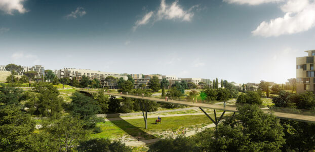 Progetto Constance, paesaggio Devillers, Aix en Provence