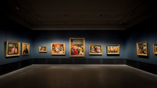 Accademia Carrara, Bergamo (© Antonio Cadei)