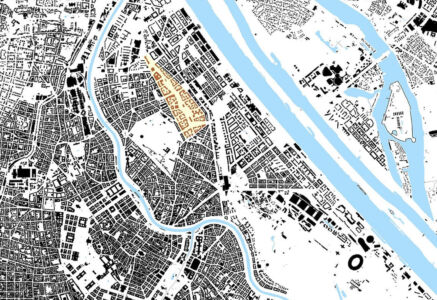la città e il nuovo quartiere, ENF, Vienna