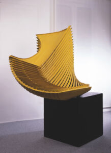 Arman
Les ailes jaunes – Accumulation Renault, Collezione Giancarlo e Danna Olgiati, Lugano (© Arman Studio Archives New York / 2024,
ProLitteris, Zürich)