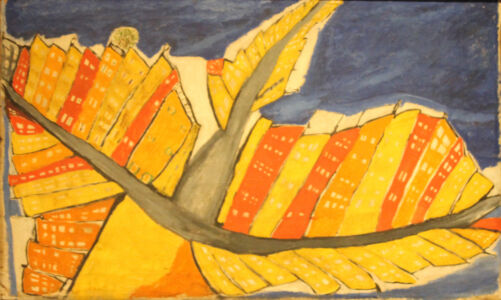 Paesaggio Arabesco, 1914 di Osvaldo Licini, Firenze (© Serena Acciai)