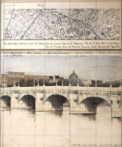 The Pont Neuf Wrapped, 1985 di Christo, Firenze (© Serena Acciai)