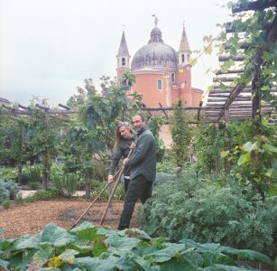 Presidente Adele Re Rebaudengo e Capo Giardiniere Edoardo Bodi, Venezia 2024