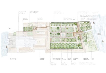 Mappa Orto Giardino Redentore, Venezia 2024