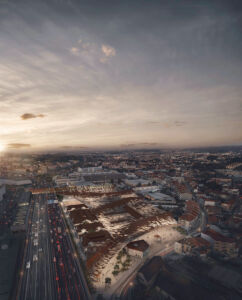 OODA di notte, Kengo-Kuma, Matadouro di porto (© studio OODA)