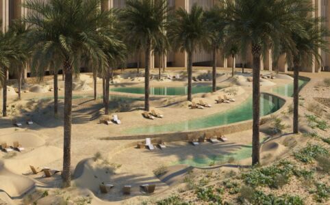 The Veil, la piscina di dune, Dubai (© RCR Arquitectes)