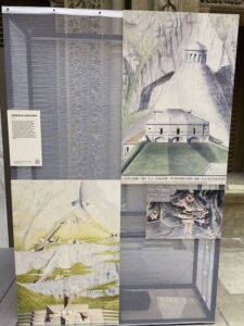 Disegno della fortezza di Rocca d'Anfo