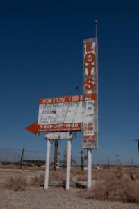 Salton Sea, sud-est di Los Angeles, California
