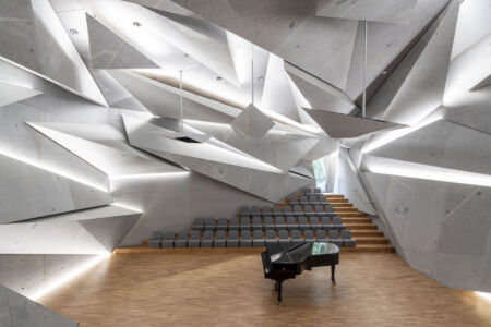 Sala da concerti, Lichtenberg, Peter Haimerl, Monaco di Baviera (© Edward Beierle)