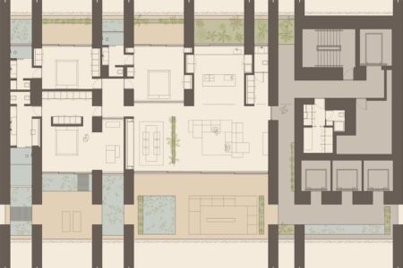 The Veil, planimetria tipo, Dubai (© RCR Arquitectes)