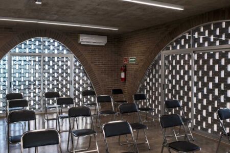 Fernanda Canales, Interno della biblioteca, Agua Prieta