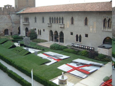 Peter Eisenman, i Giardino dei Passi Perduti, Castelvecchio 2004 (© Pablo Lorenzo Eiroa)