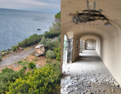 Galleria Paramassi (degli anni ‘70), Danni del 19-20 Ottobre 2024