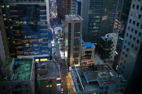 La complessa stratificazione urbana di Gangnam, Seuol (© Wikipedia commons, Gangnam)