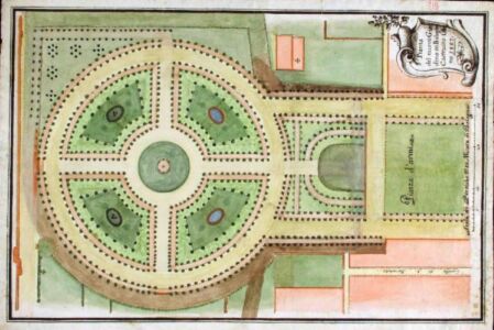 Parco Montagnola, progetto di Giovanni Battista Martinetti (1805)