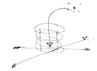 Schizzo per gare Villejuif (© Dominique Perrault Architecte)