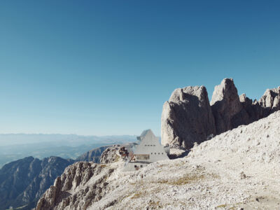 PAO, Rifugio Passo Santner a Tires (BZ), Senoner Tammerle Architekten (© Lukas Schaller)