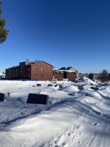 L'archiviaggio Kiruna. La città nuova che nasce alle spalle del cimitero (© Aurora Riviezzo)
