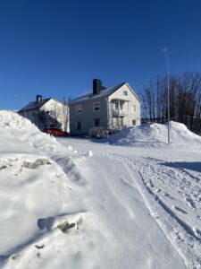L'archiviaggio Kiruna. Uno scorcio urbano di Kiruna (© Aurora Riviezzo)