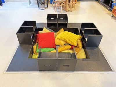 Scuola di Delft, Herman Hertzberger, dettagli interni, (© Alessandra Gabriele)