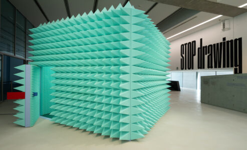 Installazione Stop Drawing, Roma (© Vincenzo Labellarte, courtesy Fondazione MAXXI)