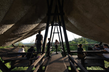Al Borde, Mirador Aula (Learning Viewpoint), Ecuador 2021-2022 (© JAG Studio)