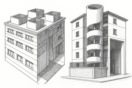 Architettura e risorse idriche, schemi di progetto