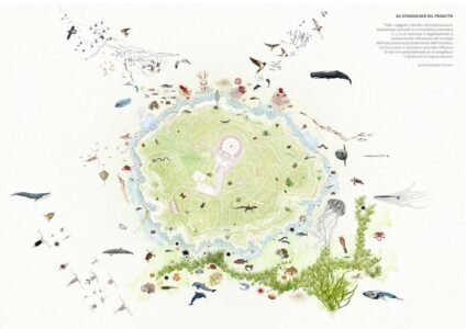 Ex carcere isola Santo Stefano Ventotene (progetto di concorso, © Insula
Architettura e Ingegneria)