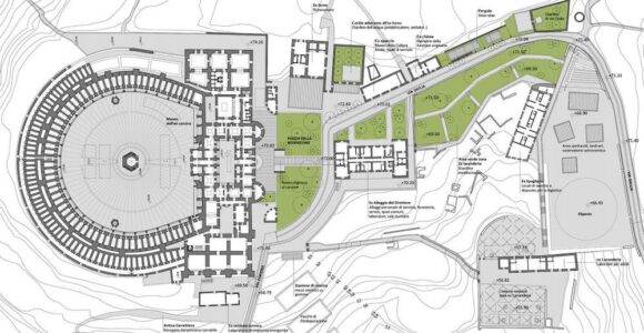 Ex carcere isola Santo Stefano Ventotene (progetto di concorso, © Insula
Architettura e Ingegneria)