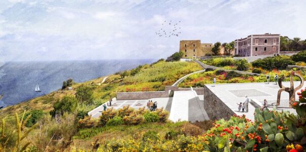 Ex carcere isola Santo Stefano Ventotene (progetto di concorso, © Insula
Architettura e Ingegneria)