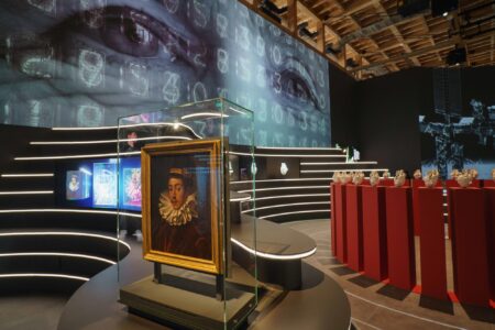 Expo Osaka 2025, Padiglione Padiglione Italia, le torce di Milano-Cortina 2026 (Courtesy of Italy Expo 2025 Osaka)