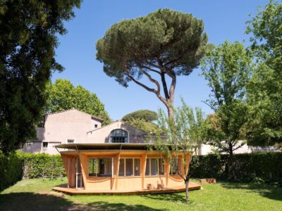 Roma, Villa Medici 2025, LA COQUE (© Daniele Molajoli, La Fondation Huttopia)