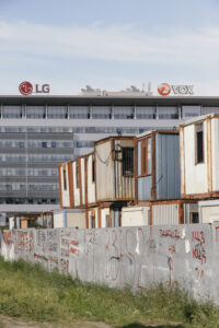 Central Zone, cantiere di Block 26, Novi Beograd (© Giulio Marzullo, 2025)