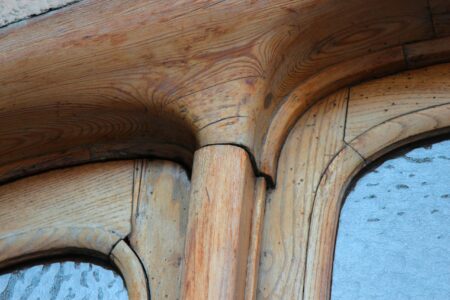 Casa Battló, 2025, pergola prima del restauro (courtesy Casa Battló)