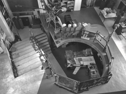 Lo studio torinese di Andrea Bruno in via Asti 17, 2021 (©Archivio Andrea Bruno)