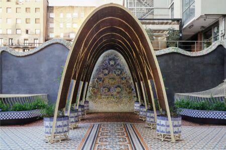 Casa Battló, 2025, pergola dopo il restauro (© Claudia Mauriño)