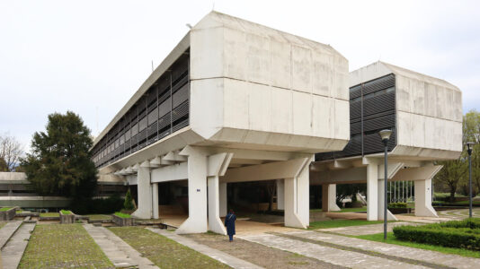 Ex sede Comitato Centrale, Podgorica (© Ludovica Rolando)