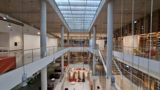 Cultural Center Stavros Niarchos Foundation, Atene, Rpbw, la biblioteca (© Laura Milan)