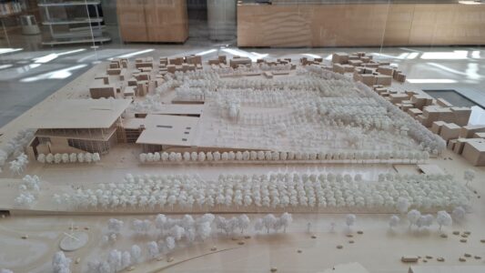 Cultural Center Stavros Niarchos Foundation, Atene, Rpbw, modello (© Laura Milan)