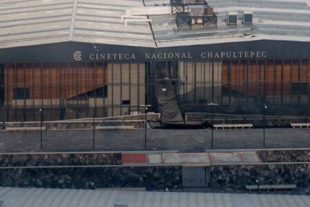 La nuova Cineteca Nacional de Chapultepec nella Quarta Sezione del parco, Chapultepec, Città del Messico (@Laura Villa Baroncelli)