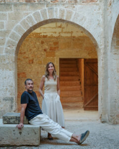 Intrecci•Intertwinings, i curatori Valentina Rito and Giacomo Niccolai, Comune di Salve (© Alba Deangelis)